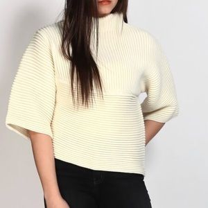 J.O.A Wide Sleeve Turtleneck Knit